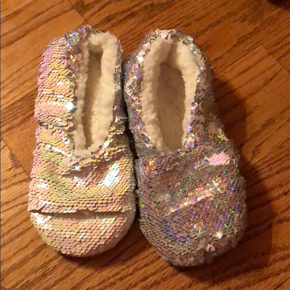 Coloring Changing Sequin Slippers